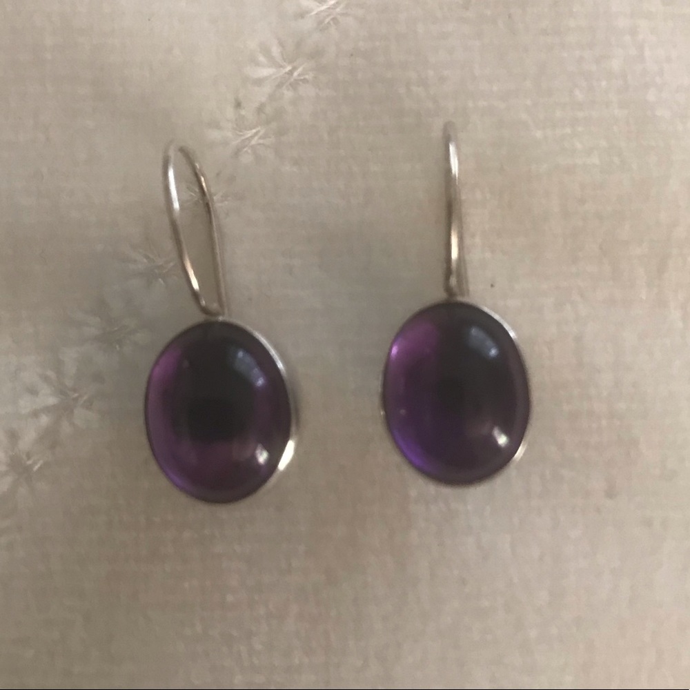 Amethyst earrings